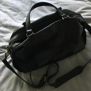 Madewell black satchel